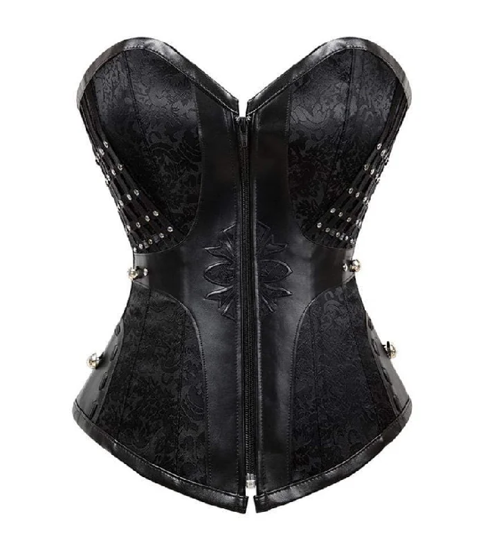 Valentina Brocade Steampunk Overbust Corset