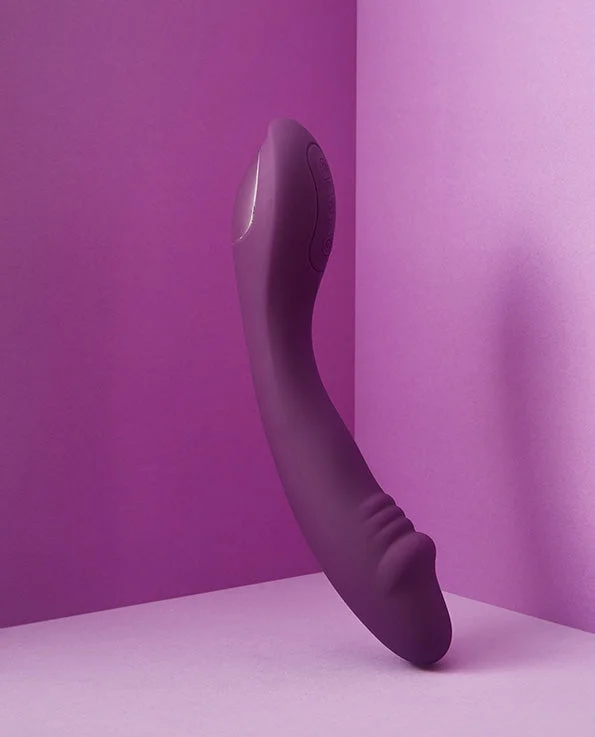 Carina Ribbed G-Spot Vibrating Dildo