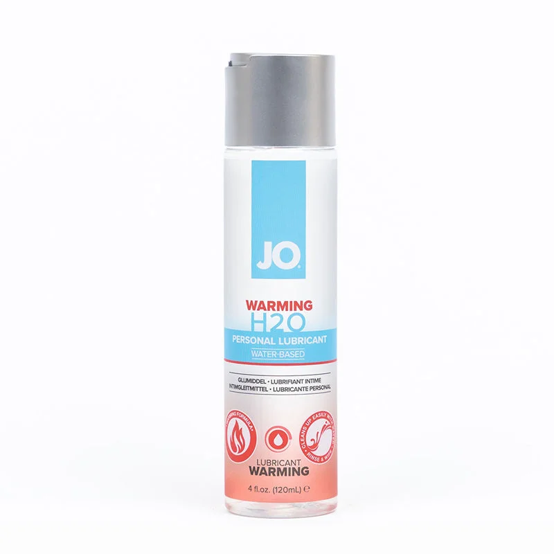 JO H2O Warming Water-Based Lubricant 4 oz.