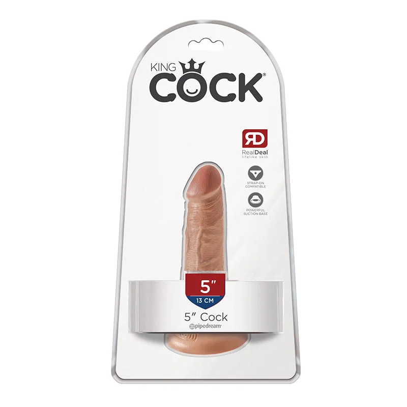 King Cock 5" Dildo - Tan