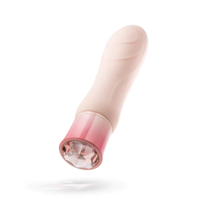 Oh My Gem Elegant 5 Inch Warming G-Spot Vibrator in Morganite