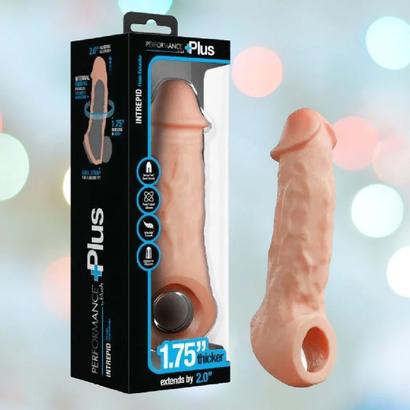 Performance Plus Intrepid 2" Penis Xtender - Beige