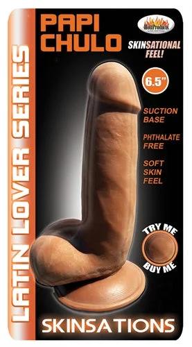 "Latin Lover" 6.5-Inch Realistic Dildo with Soft Skin and Suction Cup