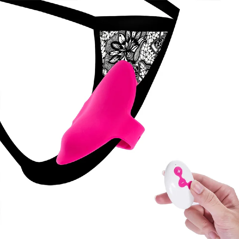 Strap pant vibrator