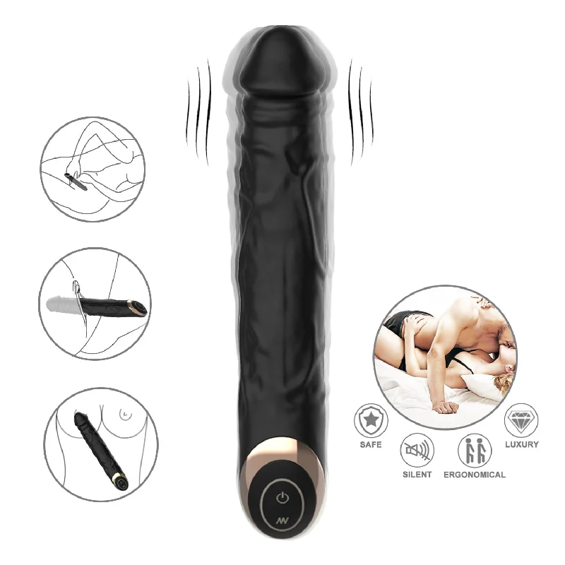 Terry Vibrating Dildo