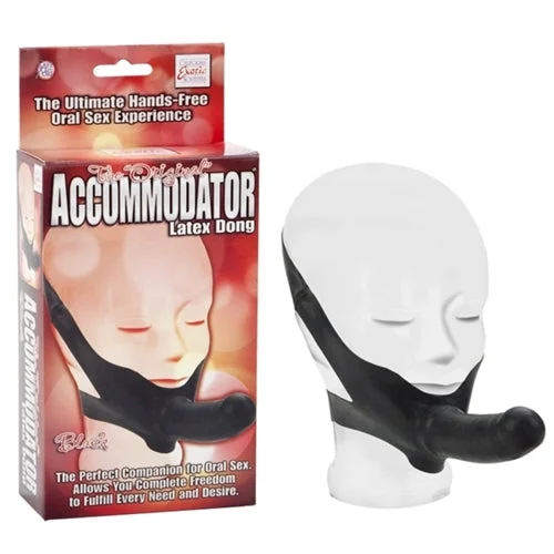 Hands-Free Latex Head Strap Toy for Enhanced Oral Fun