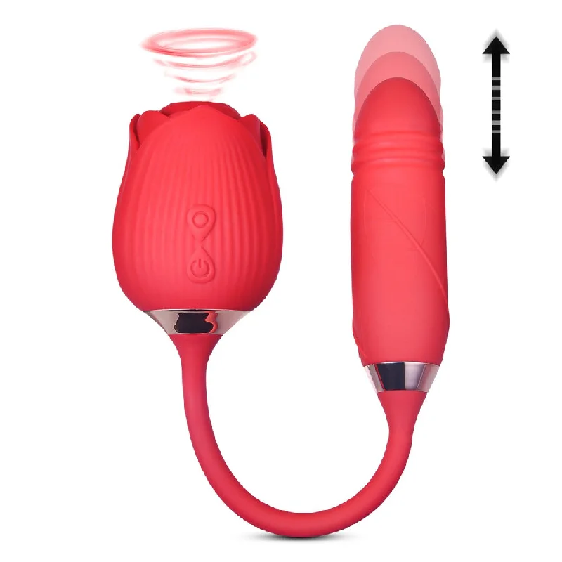 Thrusting Rose Vibrator