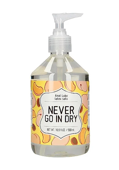 Anal Lube - NEVER GO IN DRY - 500ml