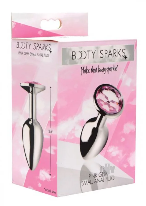 Booty Sparks Pink Gem Anal Plug Sm