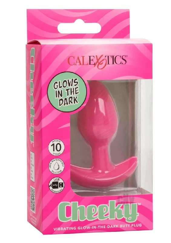 Cheeky Vibrating Gitd Plug Pink