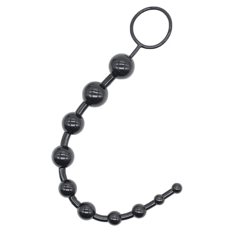 Everyday Sexy 10 Ball Anal Beads - Black