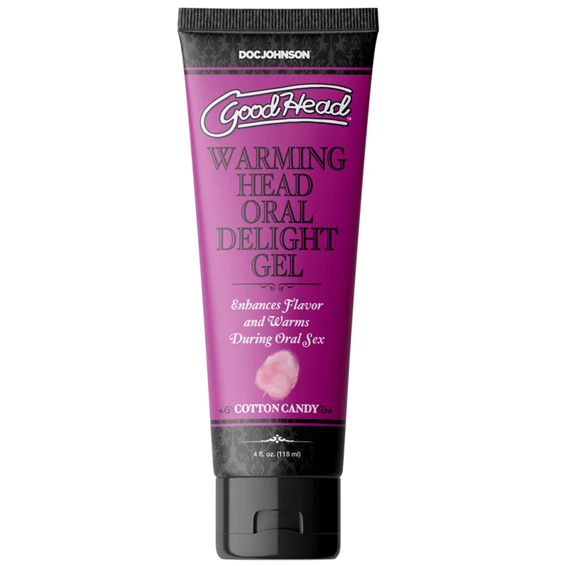 GoodHead Warming Head Oral Delight Gel Cotton Candy 4 oz. Bulk