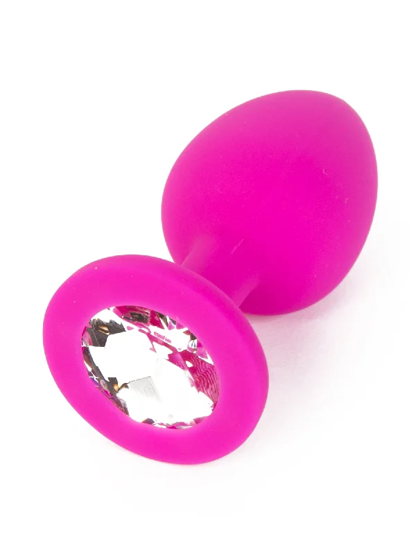 Jewellery Fuchsia Jewel Butt Plug