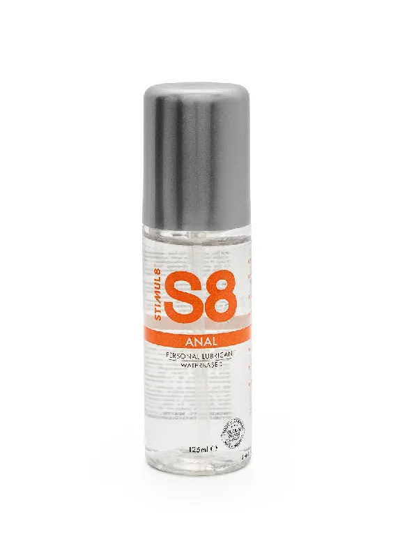 S8 Water Based Anal Lube 125ml