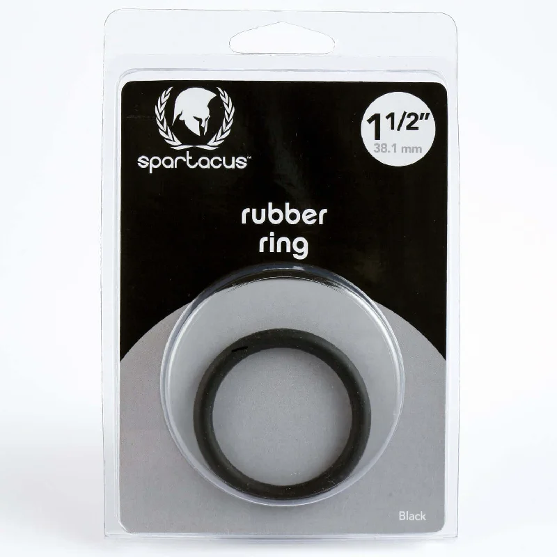 Spartacus 1.5" Firm Rubber Cock Ring