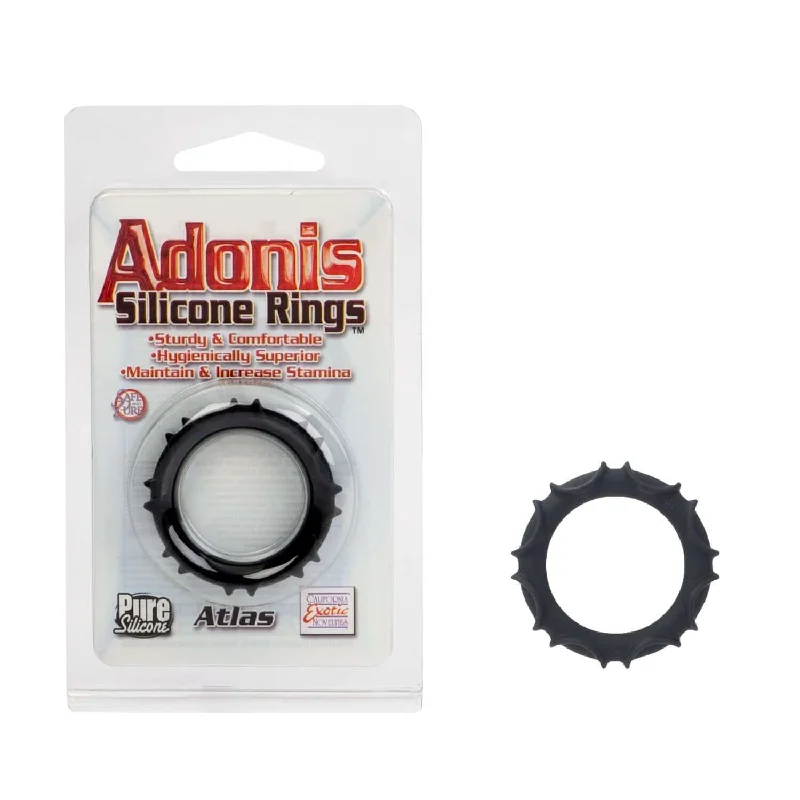 Adonis Silicone Ring Atlas Black