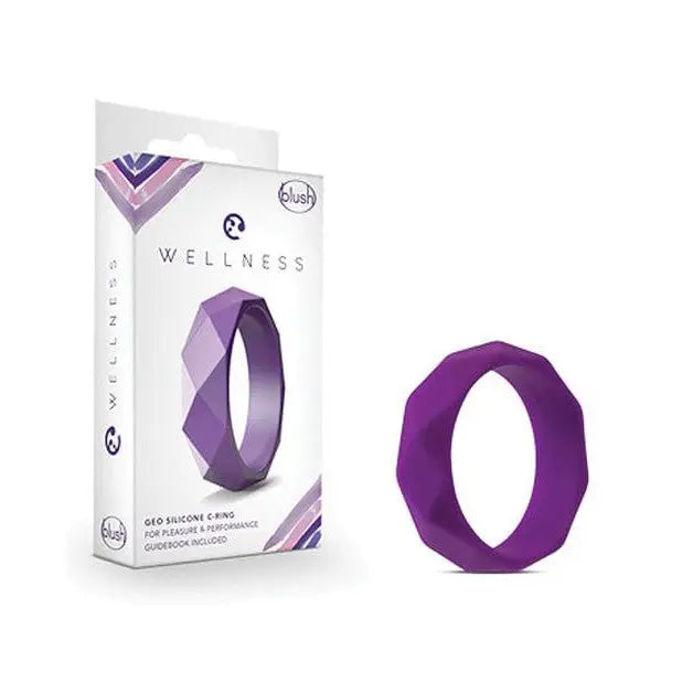 Blush Wellness Geo C Ring - Purple