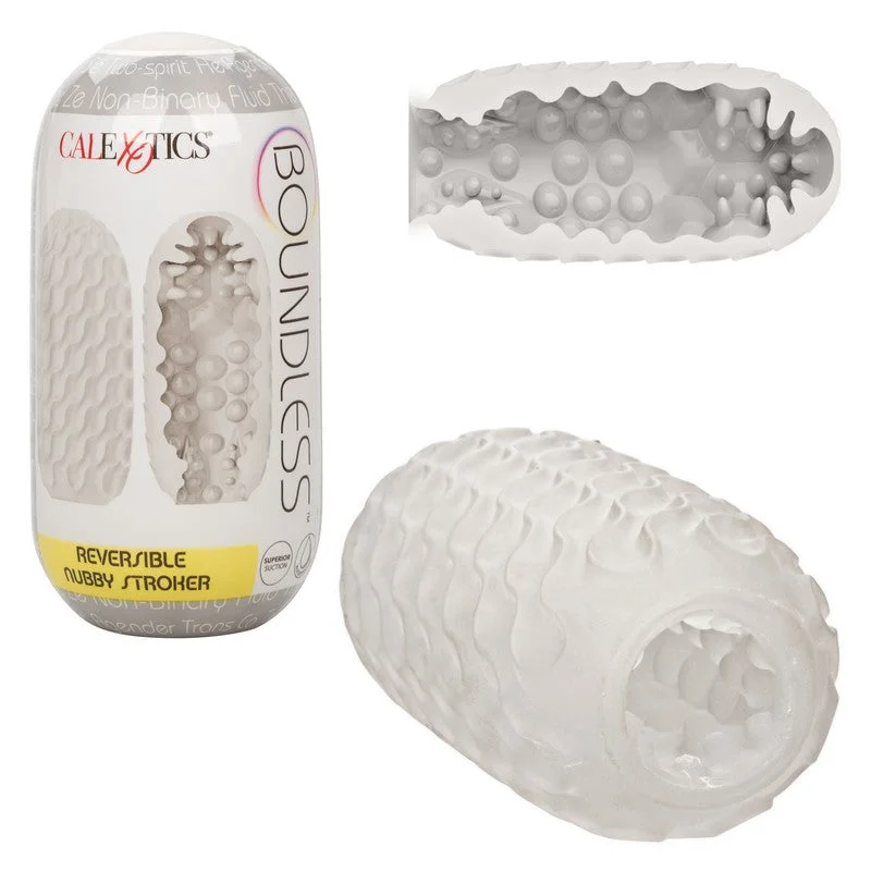 Boundless™ Reversible Nubby Masturbator by Cal Exotics