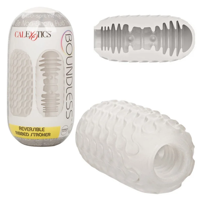 Boundless™ Reversible Ribbed Masturbator by Cal Exotics