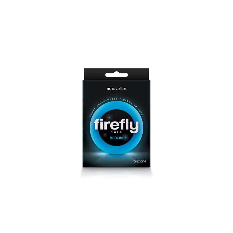 Firefly Halo Cock Ring Medium Blue