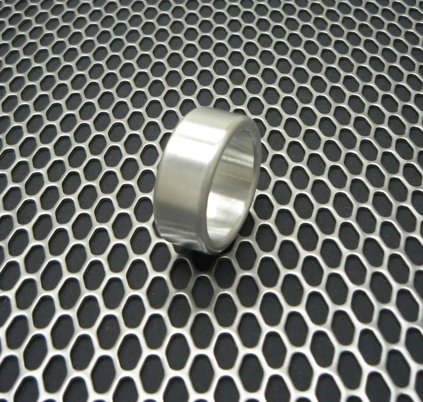 Wide Style Glans Ring in Aluminum