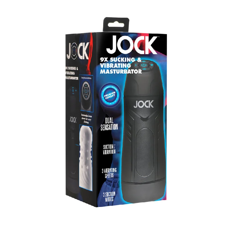 Jock 9X Sucking & Vibrating Masturbator