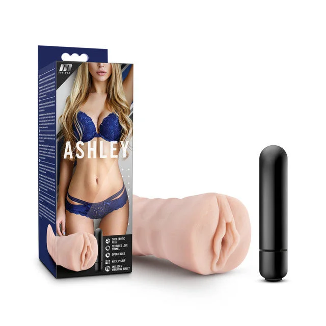 M for Men Ashley Vibrating Masturbator by Blush Novelties