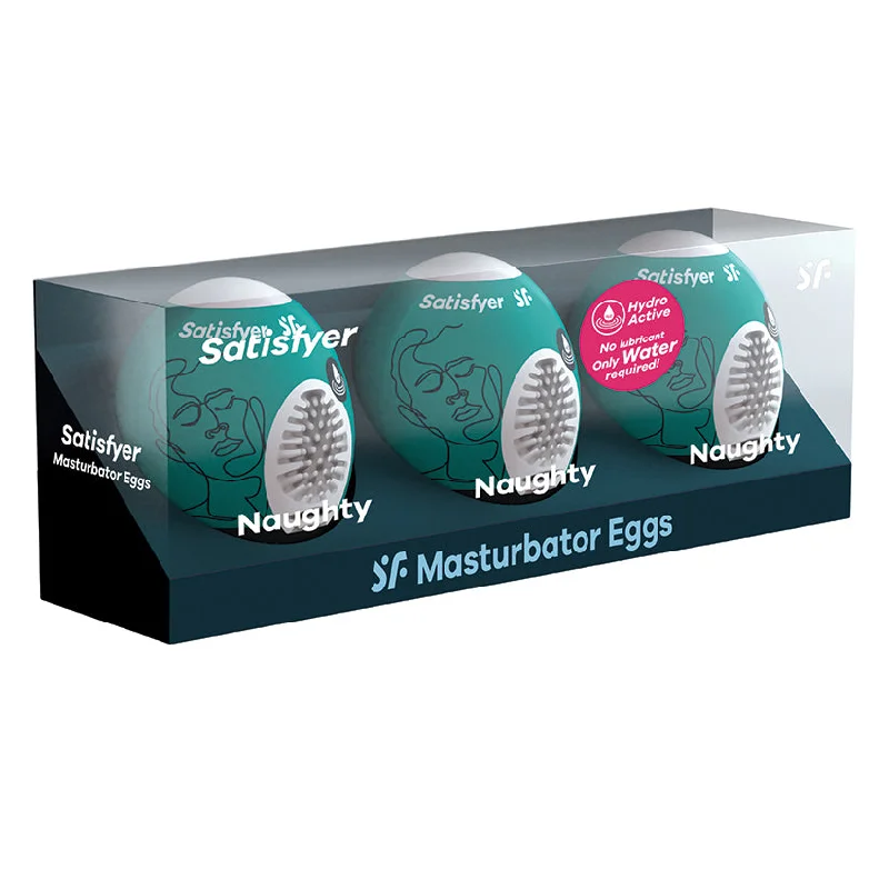 Satisfyer Masturbator Egg 3er Set-Naughty