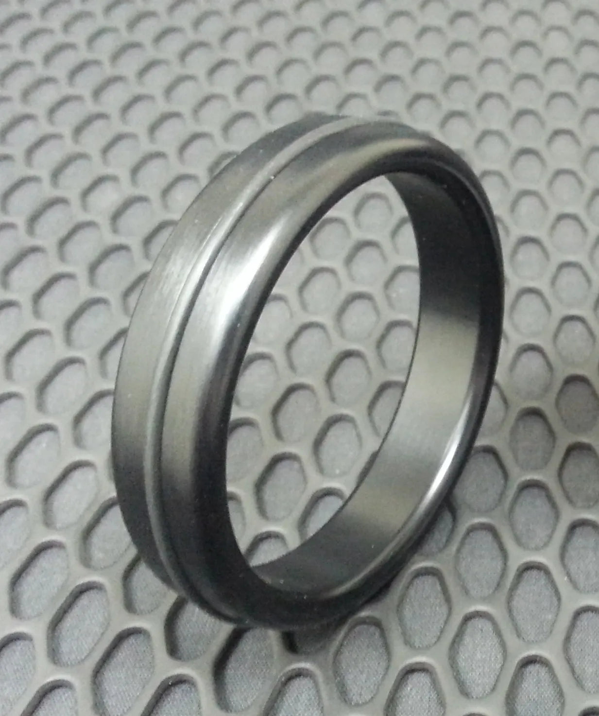 Stealth Black Style Glans Ring in Anodized Aluminum