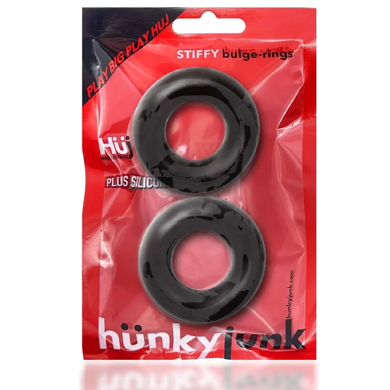 Stiffy 2 Pack C-Rings Tar Ice from Oxballs