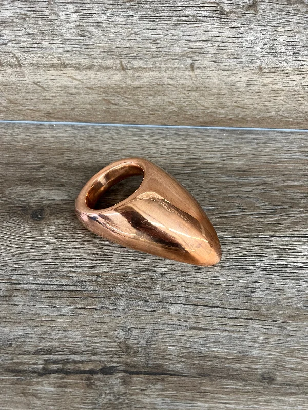 Teardrop Style Cockring in Copper