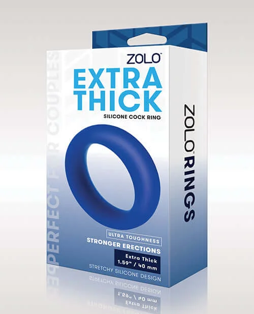 Zolo Extra Thick Silicone Cock Ring